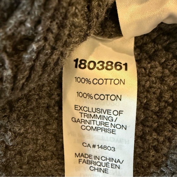 Tilley Cable Kit Sweater Men's Gray Size M - Picture 11 of 11